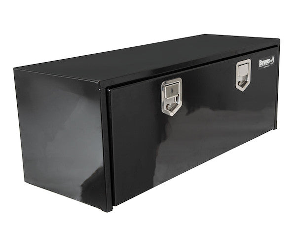 Load image into Gallery viewer, Black Steel Underbody Truck Tool Box With Paddle Latch Series - 1702110 - Buyers Products