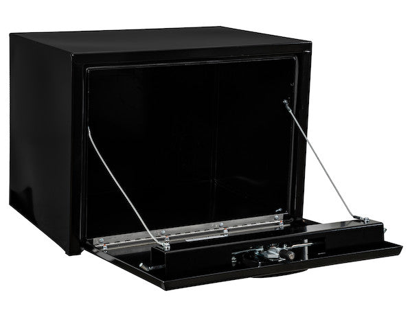 Load image into Gallery viewer, Black Steel Underbody Truck Tool Box With 3-Point Latch Series - 1734300 - Buyers Products