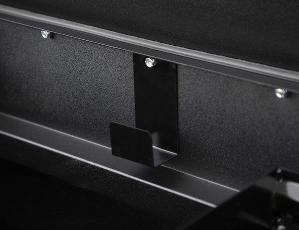Load image into Gallery viewer, 13x20x63 Inch Textured Matte Black Diamond Tread Aluminum Crossover Truck Tool Box - 1739430 - Buyers Products