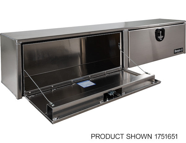 Load image into Gallery viewer, 18x16x96 Inch Smooth Aluminum Topsider Truck Box - 1751668 - Buyers Products