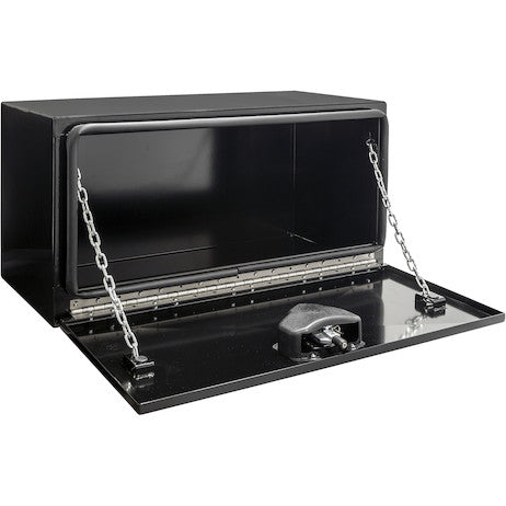 Load image into Gallery viewer, 18x18x72 Inch Pro Series Black Steel Underbody Truck Box - 1752825 - Buyers Products