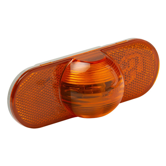 Turn Lamp,Yel,Torsion Mount® Iii Malepin Sld Ovl Side Turn/Marker, Blk - 52533-3 - Grote