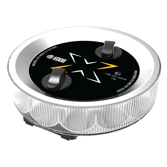 LED Warning Module: Axios, 360° beacon, 12-24VDC - EZ1402A - Ecco