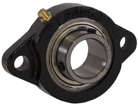 Replacement 2-Hole 1 Inch Flanged Cast Bearing