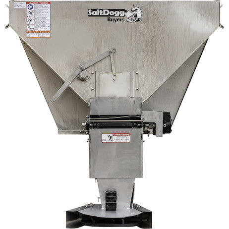 Load image into Gallery viewer, SALTDOGG® 2.5-5.5 CUBIC YARD HYDRAULIC CONVEYOR CHAIN SPREADER
