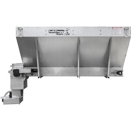 Load image into Gallery viewer, SALTDOGG® 2.5-5.5 CUBIC YARD HYDRAULIC CONVEYOR CHAIN SPREADER
