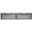 DIAMOND TREAD ALUMINUM TOPSIDER TRUCK TOOL BOX SERIES WITH FLIP-UP DOORS