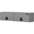 DIAMOND TREAD ALUMINUM TOPSIDER TRUCK TOOL BOX SERIES WITH FLIP-UP DOORS