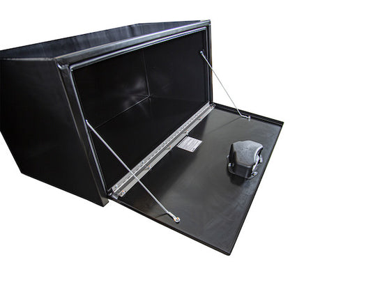 18x18x36 Inch Black Steel Underbody Truck Box