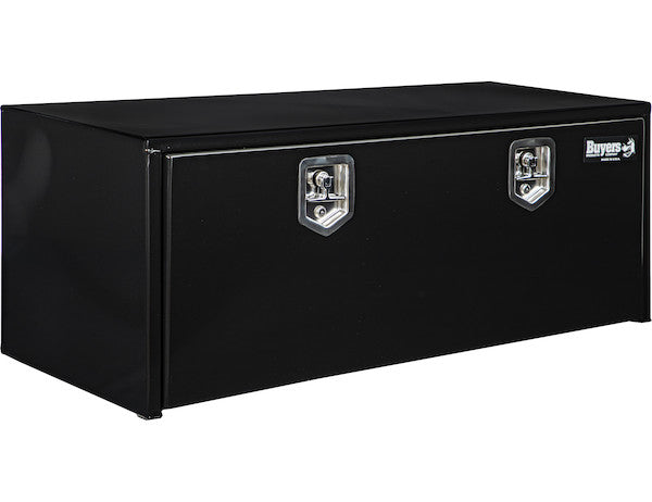 Load image into Gallery viewer, 18x18x48 Inch Black Steel Underbody Truck Box
