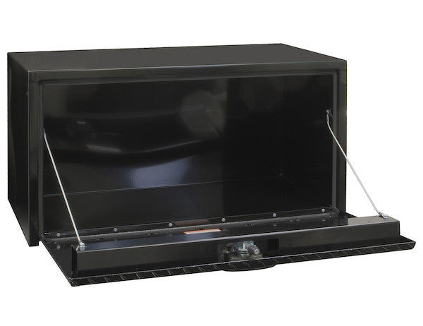 Load image into Gallery viewer, 18x18x36 Inch Black Steel Underbody Truck Box With Aluminum Door
