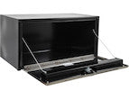 Load image into Gallery viewer, Black Steel Underbody Truck Tool Box With Stainless Steel Door Series - 1704700 - Buyers Products
