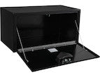 Load image into Gallery viewer, Black Steel Underbody Truck Box With Paddle Latch Series
