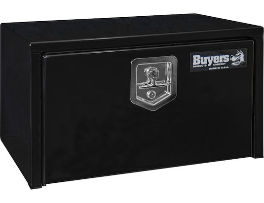 14x16x24 Inch Black Steel Underbody Truck Box