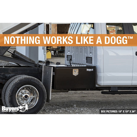 Load image into Gallery viewer, 14x16x30 Inch Black Steel Underbody Truck Box
