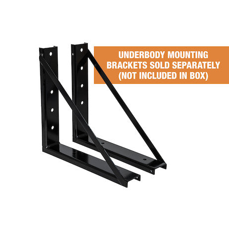 Load image into Gallery viewer, 14x16x30 Inch Black Steel Underbody Truck Box
