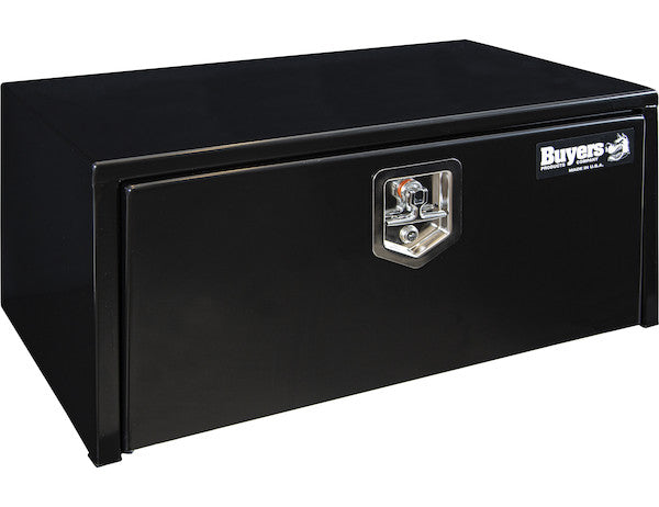 Load image into Gallery viewer, 14x16x30 Inch Black Steel Underbody Truck Box
