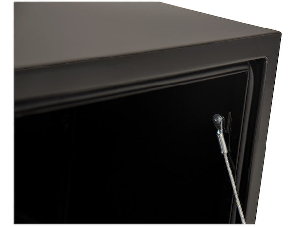 Load image into Gallery viewer, 18x24x48 Inch Black Steel Underbody Truck Box
