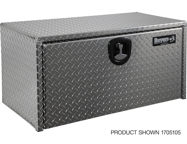 Load image into Gallery viewer, 24x24x36 Inch Diamond Tread Aluminum Underbody Truck Box
