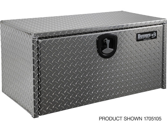 24x24x36 Inch Diamond Tread Aluminum Underbody Truck Box