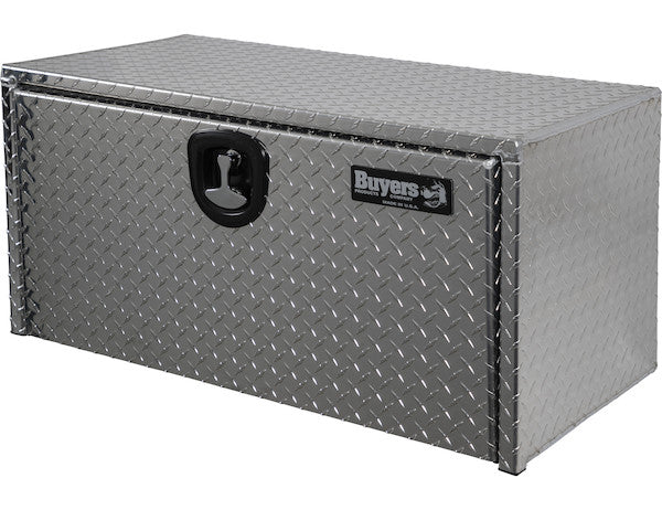 Load image into Gallery viewer, 18x18x36 Inch Diamond Tread Aluminum Underbody Truck Box
