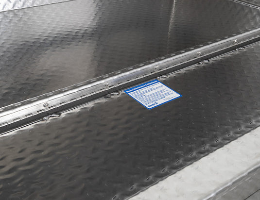 24x24x36 Inch Diamond Tread Aluminum Underbody Truck Box