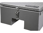 Heavy Duty Truck And Trailer Diamond Tread Aluminum In-Frame Truck Tool Boxes