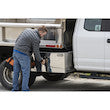 PRO SERIES SMOOTH ALUMINUM BARN DOOR UNDERBODY TRUCK TOOL BOX SERIES WITH STAINLESS STEEL DOORS