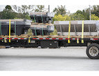 Load image into Gallery viewer, BLACK SMOOTH ALUMINUM UNDERBODY TRUCK TOOL BOX WITH BARN DOOR SERIES
