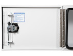 Load image into Gallery viewer, PRO SERIES WHITE SMOOTH ALUMINUM UNDERBODY TRUCK TOOL BOX WITH BARN DOOR SERIES
