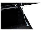 Gloss Black Diamond Tread Aluminum Topsider Truck Tool Box Series - 1721551 - Buyers Products