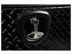 Load image into Gallery viewer, Gloss Black Diamond Tread Aluminum Topsider Truck Tool Box Series
