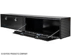 Load image into Gallery viewer, GLOSS BLACK DIAMOND TREAD ALUMINUM TOPSIDER TRUCK TOOL BOX SERIES
