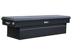 GLOSS BLACK DIAMOND TREAD ALUMINUM CROSSOVER TRUCK TOOL BOX SERIES