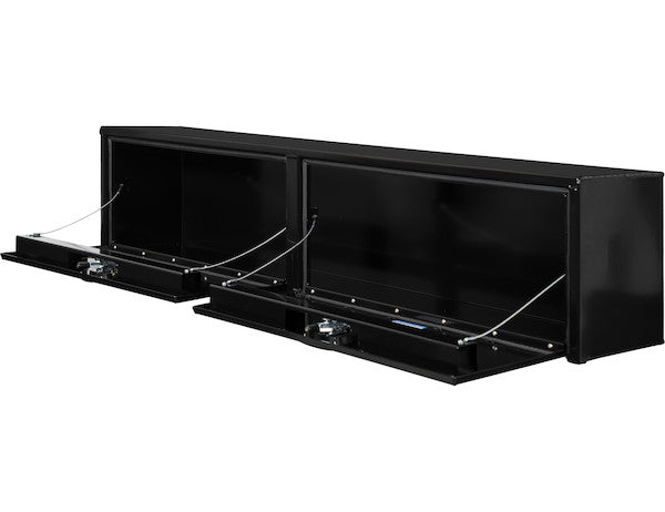 Load image into Gallery viewer, 16x13x72 Inch Black Smooth Aluminum Topsider Truck Box
