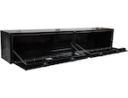 Load image into Gallery viewer, GLOSS BLACK SMOOTH ALUMINUM TOPSIDER TRUCK TOOL BOX SERIES
