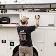 GLOSS WHITE SMOOTH ALUMINUM TOPSIDER TRUCK TOOL BOX SERIES