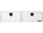 Load image into Gallery viewer, GLOSS WHITE SMOOTH ALUMINUM TOPSIDER TRUCK TOOL BOX SERIES
