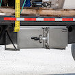 Smooth Aluminum Barn Door Underbody Truck Tool Box Series With Cam Lock Rod - 1762609 - Buyers Products