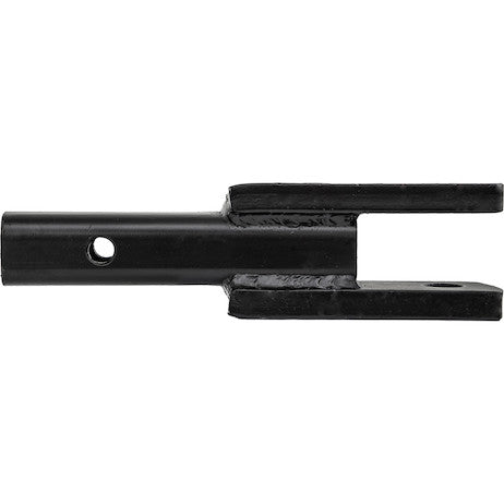 Load image into Gallery viewer, 2 Inch Square Tubular Shank Clevis Ball Mount Black 9-1/4 Inch Long
