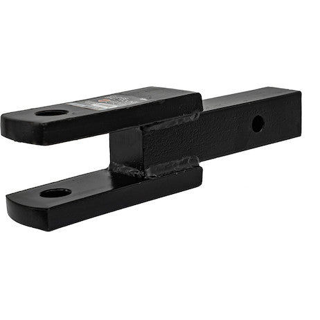 Load image into Gallery viewer, 2 Inch Square Solid Shank Clevis Ball Mount Black 9-1/4 Inch Long
