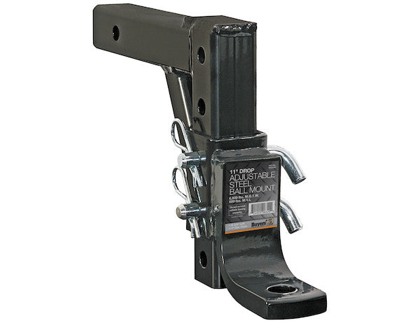 Load image into Gallery viewer, 4-Position 2 Inch Tubular Shank Adjustable Ball Mount
