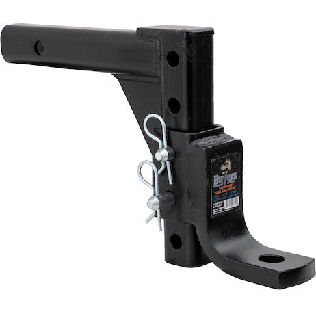 4-Position 2 Inch Tubular Shank Adjustable Ball Mount