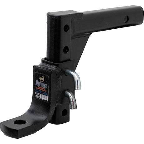 Load image into Gallery viewer, 4-Position 2 Inch Tubular Shank Adjustable Ball Mount
