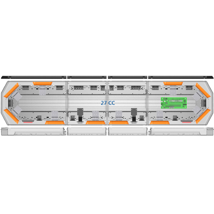 27 SERIES LIGHTBAR  Dual Reflector Technology