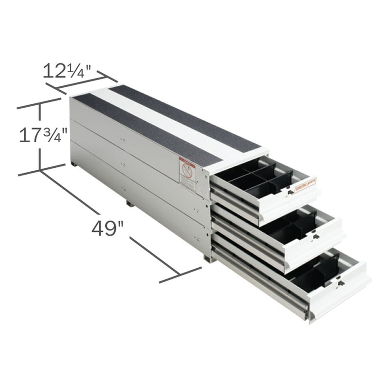 Load image into Gallery viewer, Weather Guard Model 327-3 ITEMIZER® Van Drawer Unit, Stacked, 49in x 12.25in x 17.75in
