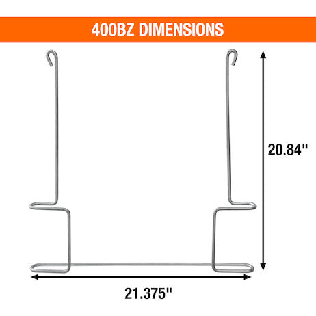 Load image into Gallery viewer, Galvanized Anti-Sail Brackets for Use With 20 Inch Wide Mudflaps
