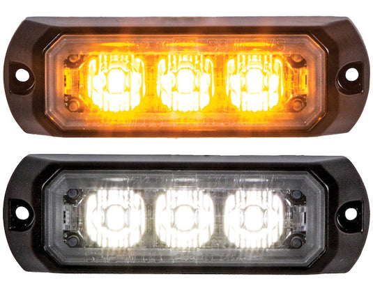 3.5 Inch Amber LED Strobe Light