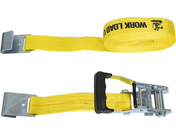 Load image into Gallery viewer, 30 Foot Commercial Grade Ratchet Strap with Soft Rubber Grips - Flat Hooks, Full Cut Case (4 Pieces Per Case)
