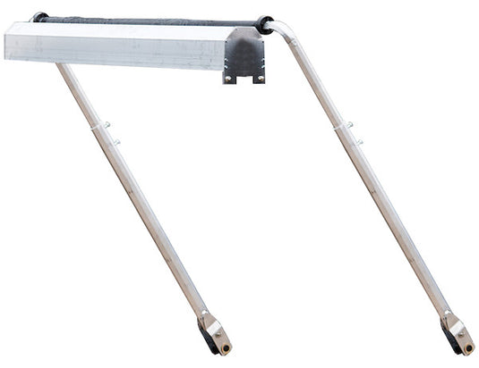 Aluminum Crank Arm Tarp System - 3 Springs Without Wind Deflector
